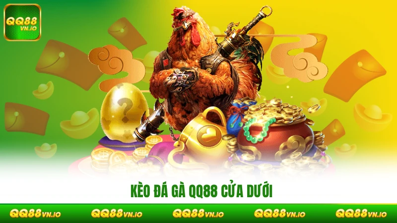 Kèo đá gà QQ88 cửa dưới